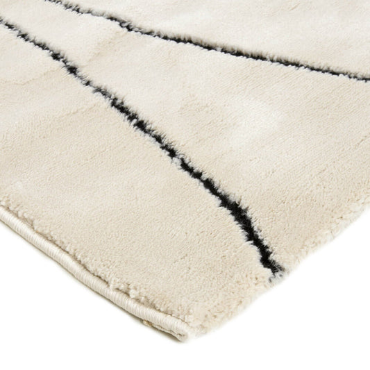 Trumpo plauko kilimas Ottera 160x230 cm., kreminis